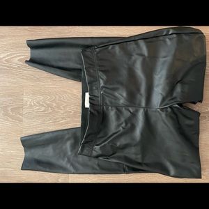 H&M Leather Leggings